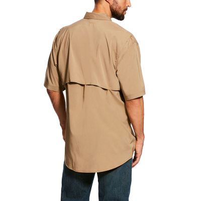 Ariat Work: Rebar Made Tough VentTEK DuraStretch Camisa Hombre - Kaki (WVMTQ3681)